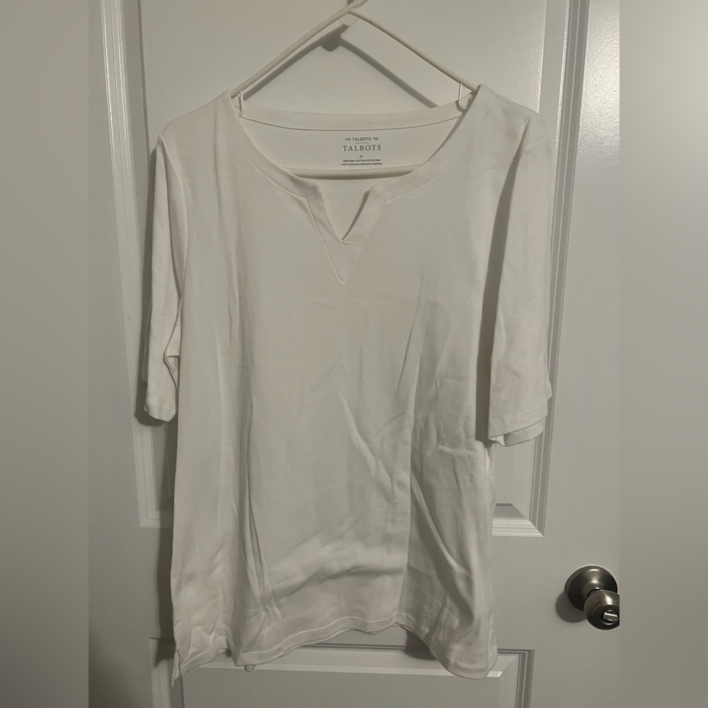 White Talbots Top